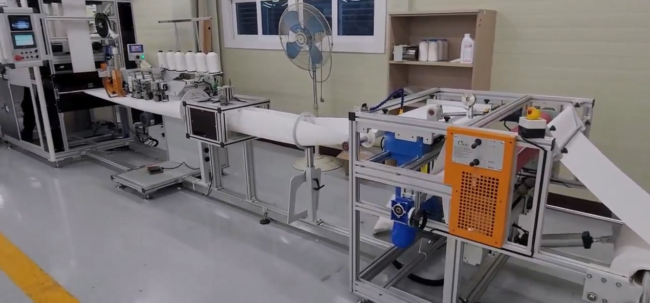 Star Machine utiliza máquinas de coser automáticas para producir bolsas de filtro y mejorar la eficiencia