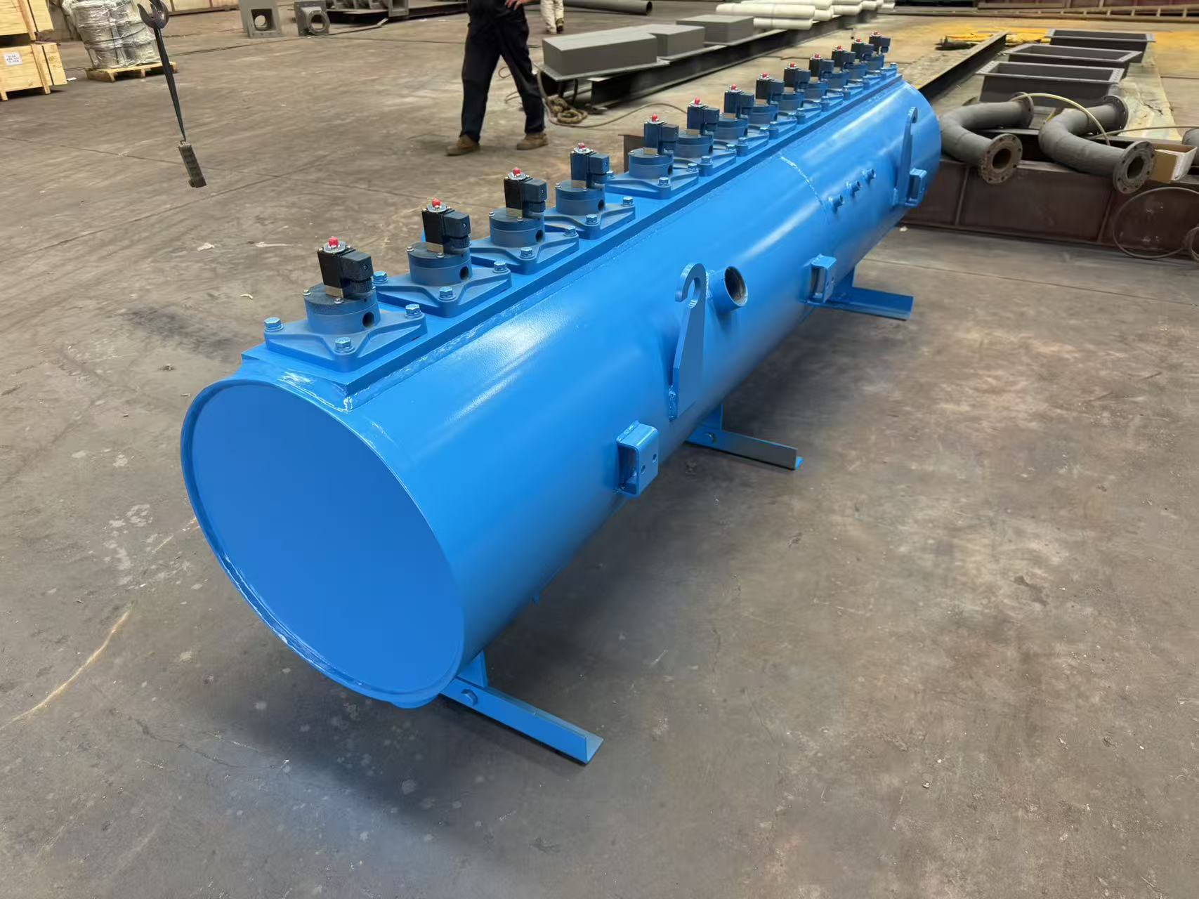 Tanque de aire personalizado para válvula de pulso Alstom Optipow 135