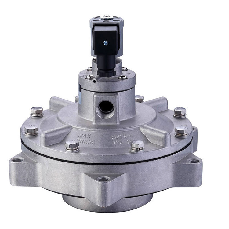 Válvula de pulso solenoide incrustada de diafragma doble